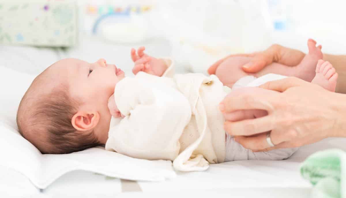 Afwijkingen aan de heupjes bij een baby