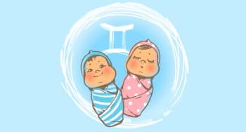 Babynamen passen bij sterrenbeeld Tweelingen