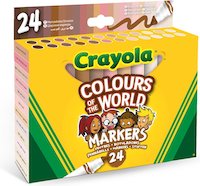 Crayola Colors of the World - 24 Viltstiften