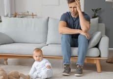Postnatale depressie bij mannen