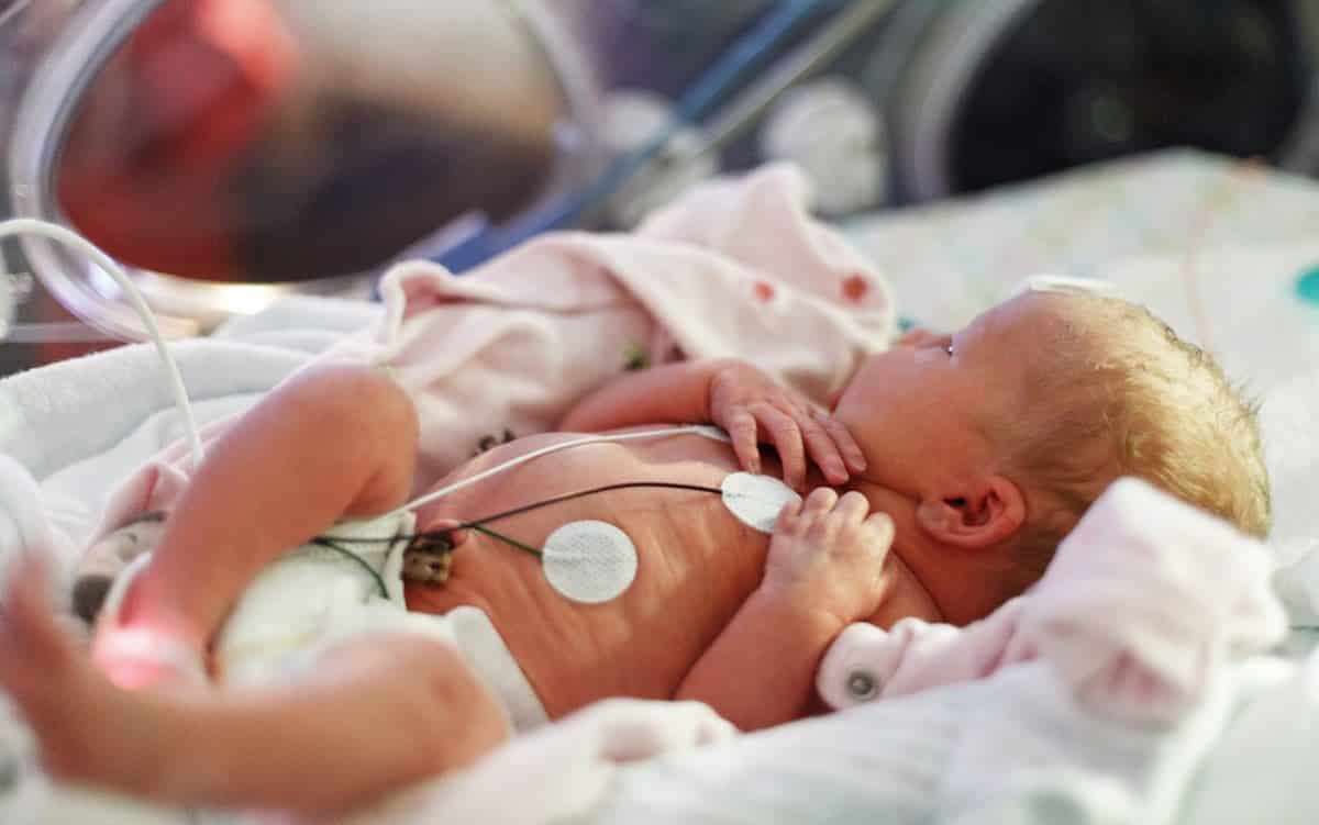 Premature baby ontwikkeling