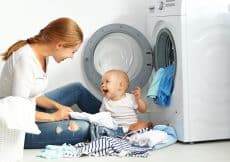 Tips wassen van babykleding