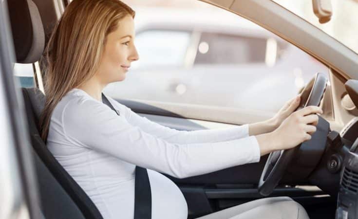autorijden tijdens de zwangerschap