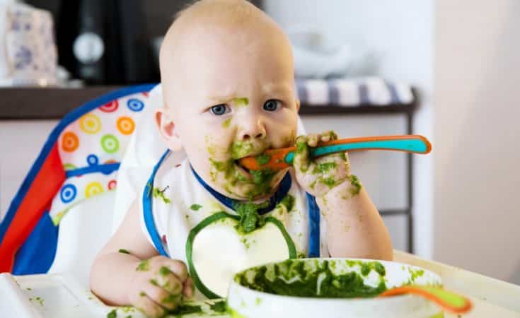 baby groente en fruit leren eten