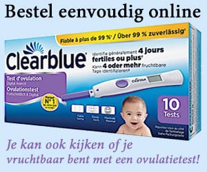 Ovulatietest online bestellen banner