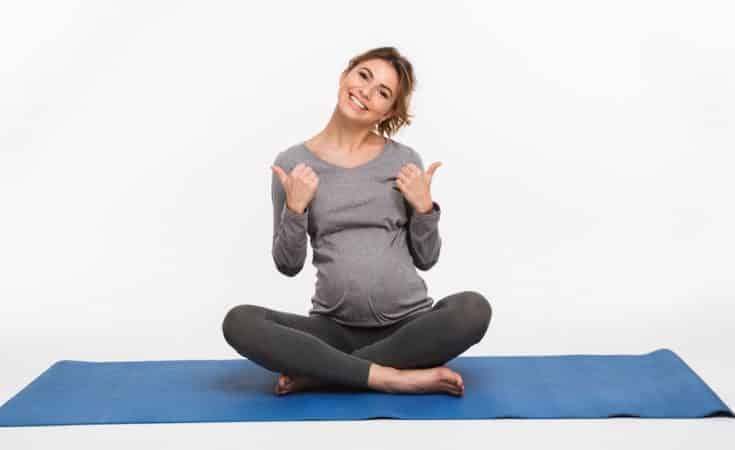 beste yogamat tijdens zwangerschap