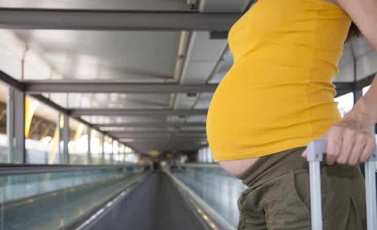 buitenland zwanger