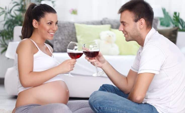 gevaren van alcohol en zwangerschap overdreven