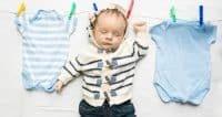 hoe babykleertjes wassen en drogen