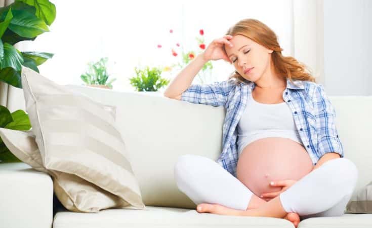 klachten en zwangerschapskwaaltjes per week