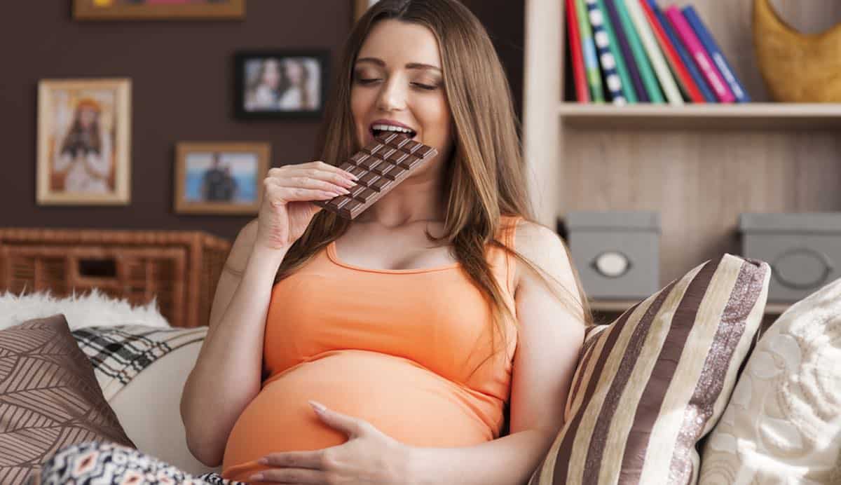 mag je chocolade eten tijdens zwangerschap