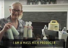 moeder is een melkfabriek