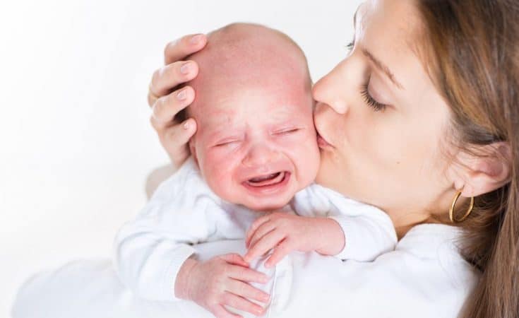 redenen waarom een baby huilt