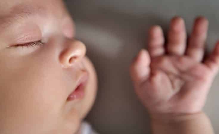 slaapproblemen bij een baby