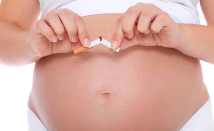roken tijdens de zwangerschap