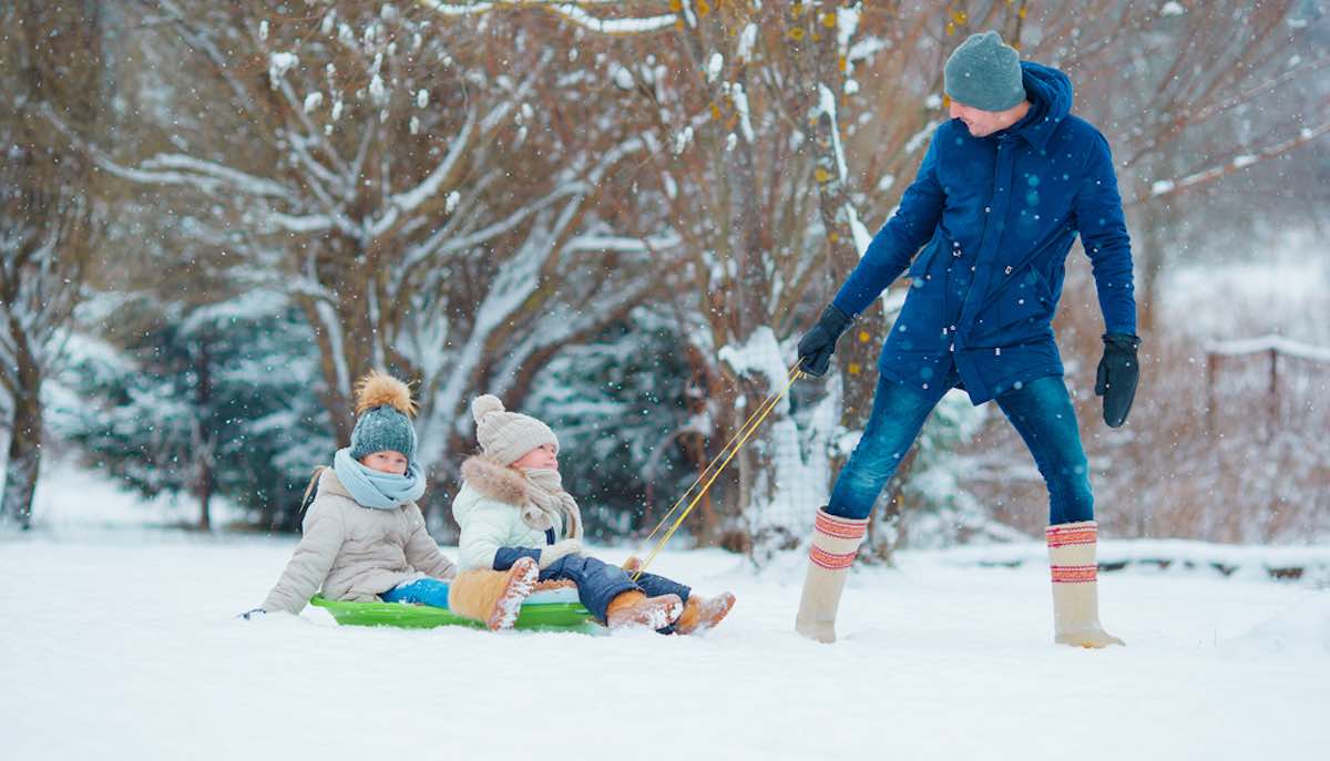 tips laagjes houden kind warm in kou en sneeuw
