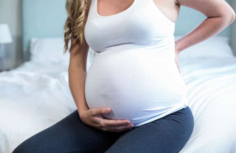 tips rugpijn tijdens zwangerschap voorkomen