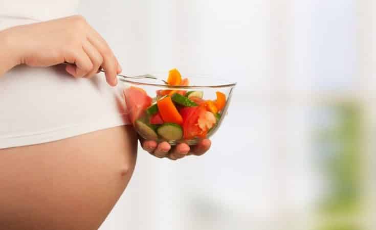 wat mag je wel of niet eten tijdens zwangerschap
