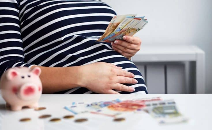zwanger en geen geld